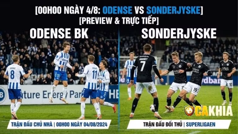 Nhận định trận đấu 00h00 ngày 4/8: Odense vs Sonderjyske