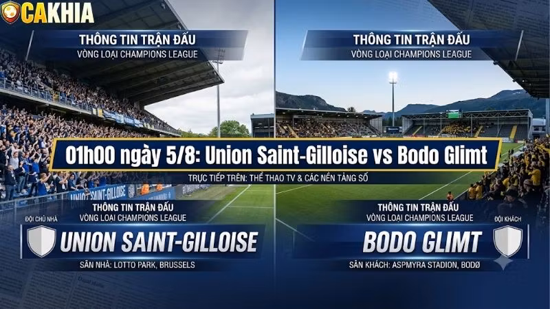 Nhận định trận đấu 01h00 ngày 5/8: Union Saint-Gilloise vs Bodo Glimt